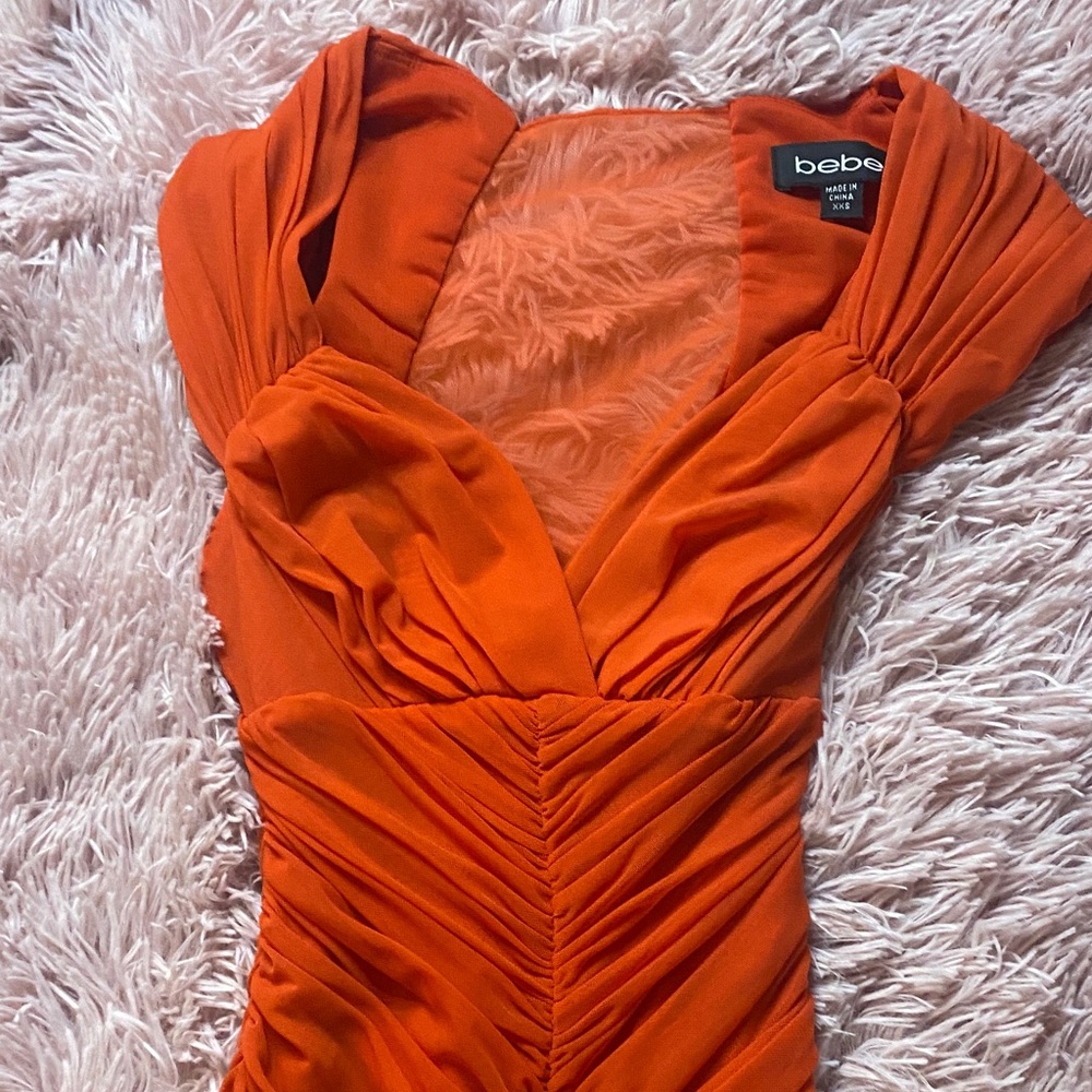 bebe Ruched Dress - Picture 4 of 4